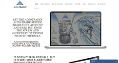 Desktop Screenshot of algotrades.net